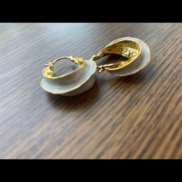 Sensa Accessories Huggie Gold Hoops - Picture 2 of 2